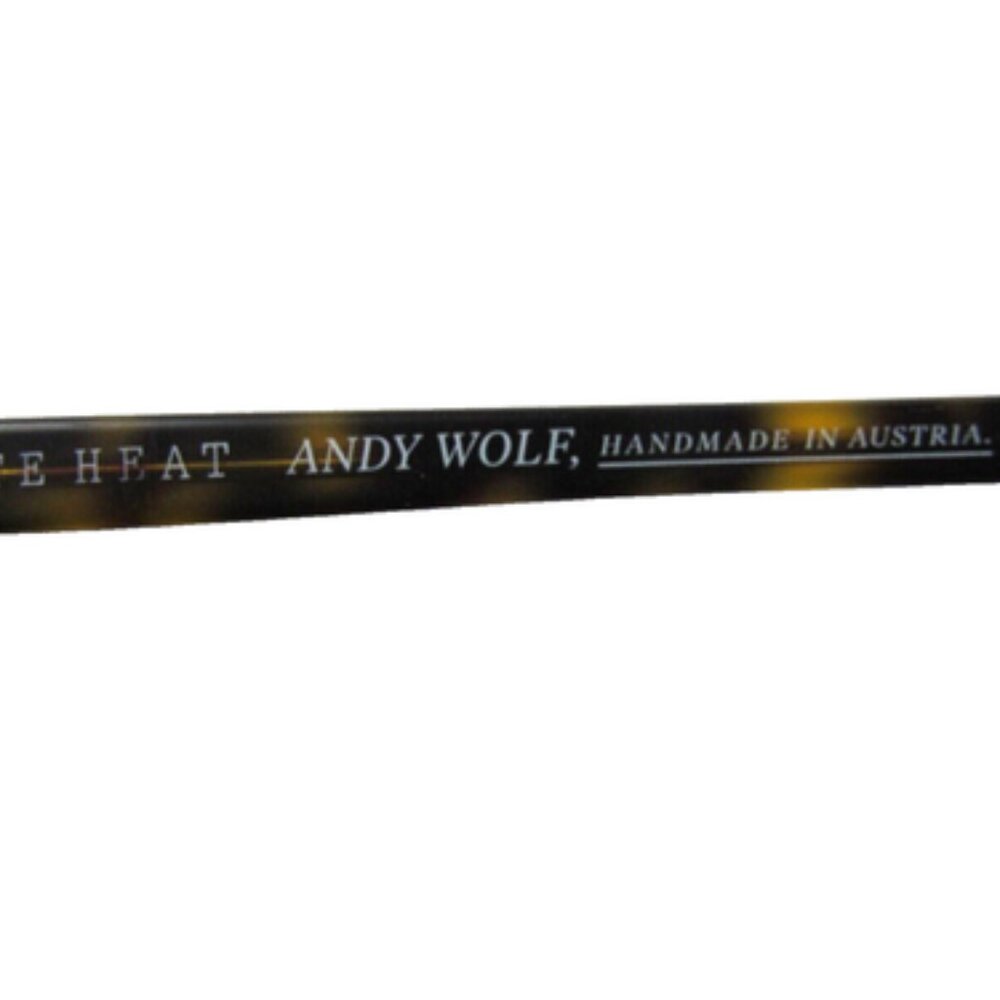 Andy Wolf White Wolf Eyeglass Frames Brown, Gold … - image 6